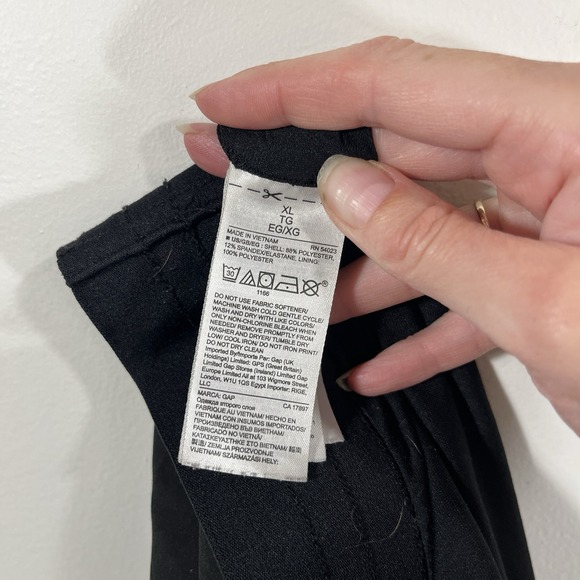 GapFit Black Star‎ Athletic Lined Running Shorts Women's XL - Picture 7 of 7